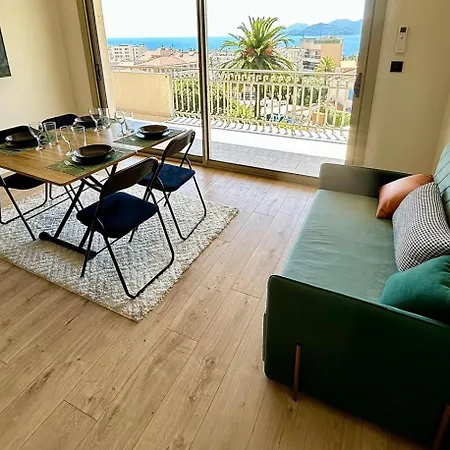 Apartment 3 Renovated Sea View 2025 Cannes
